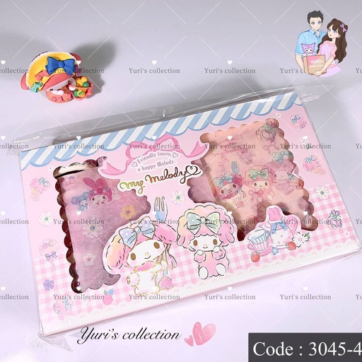 [3045-4] Character Stickers & Washi Box \ MM