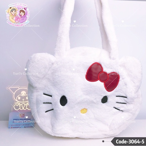 [3064-5] Fluffy Shoulder Bag/ HK