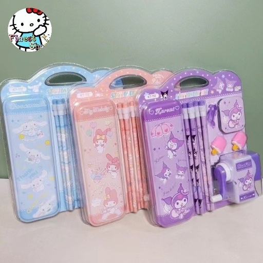 [3859-1] Sanrio Stationary Set / Cinnamon 