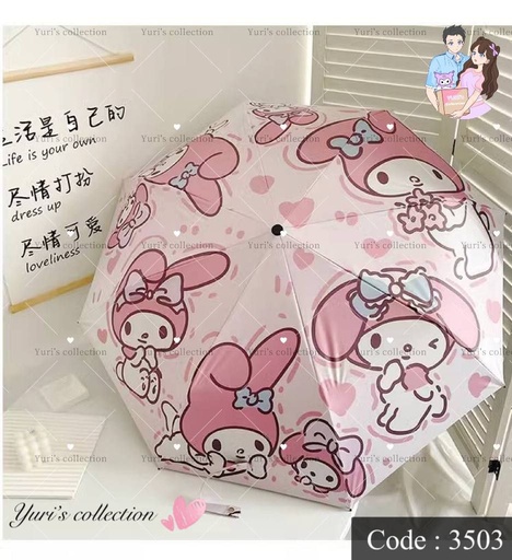 [3631-3] My Melody Umbrella (auto)