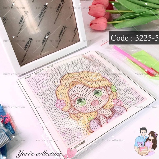 [3225-5] Girl Diamond Paintings 