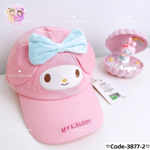 [3877-2] MyMelody Hat (License)