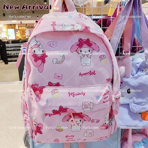 [3878-4] Waterproof Casual Backpack \ MyMelody *Pink*