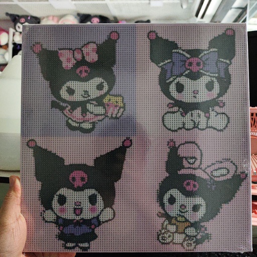 [3881-6] Diamond Painting Large Size / Kuromi 