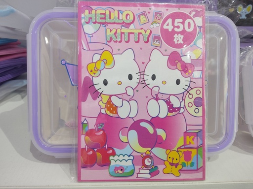 [3882-5] HelloKittys Book Sticker(450pcs) Pink