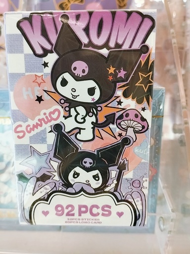[3841-23] Kuromi 92pcs (Lomo Card)