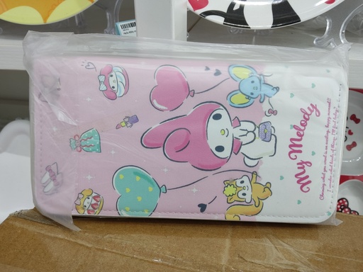 [3517-6] Zip Wallet Large Size \ MyMelody 