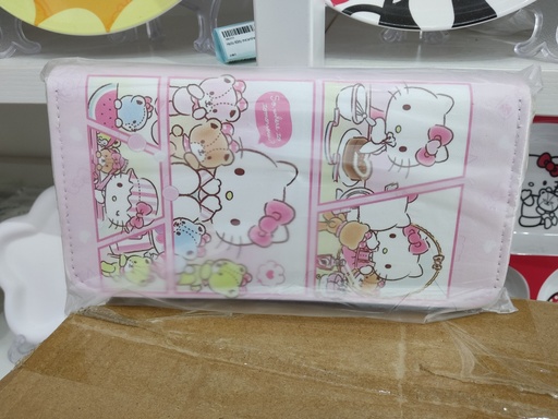 [3517-8] Zip Wallet Large Size \ HelloKitty 
