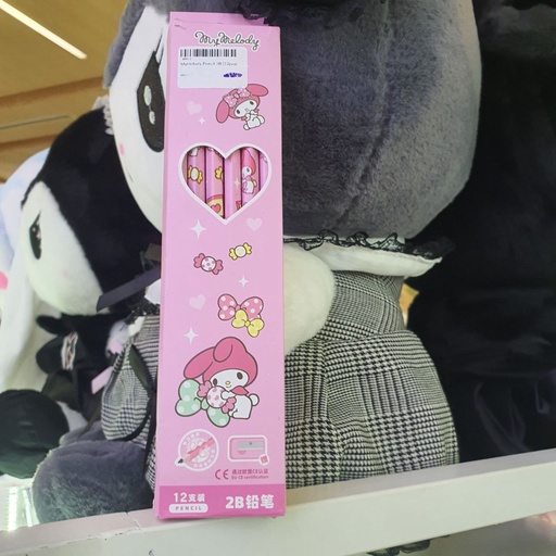 [3890-2] Mymelody Pencil 2B (12pcs)