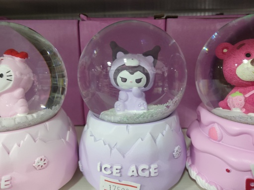 [3891-5] Kuromi Shaker NightLamp (Ice Ace)