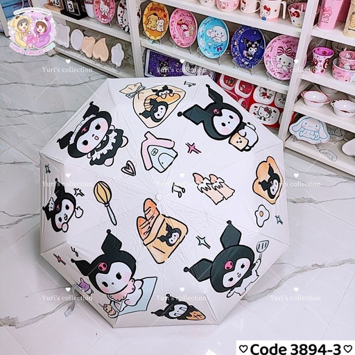 [3894-3] Kuromi Umbrella (White)