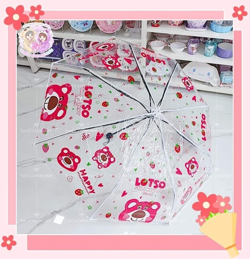 [3895-2] Umbrella Clear Color \ Lotso