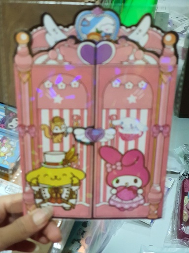 [3896-3] Sticker Quite Book (P+M) Pink