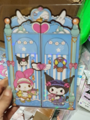[3896-4] Sticker Quite Book (K+M) Blue