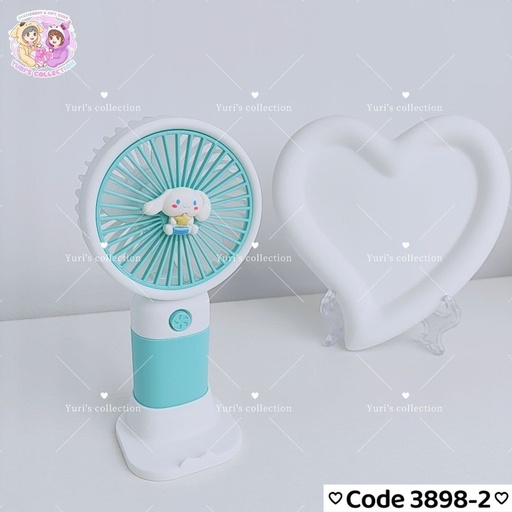 [3898-2] Mini Battery Fan With Piepe \ CM