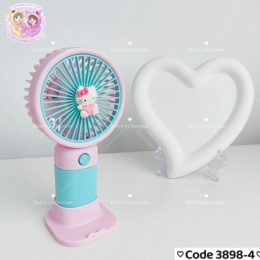 [3898-4] Mini Battery Fan With Piepe \ HK