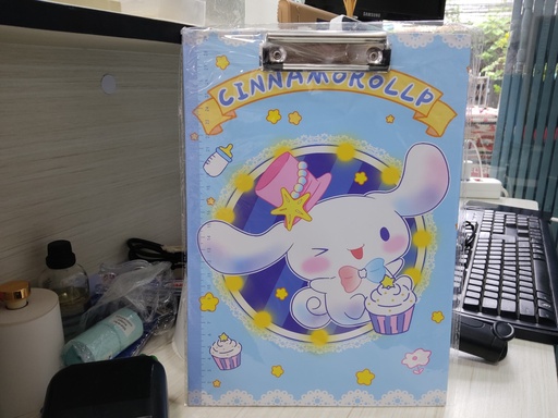 [3901-1] Cinnamon A4 Paper Holder (SkyBlue Color)