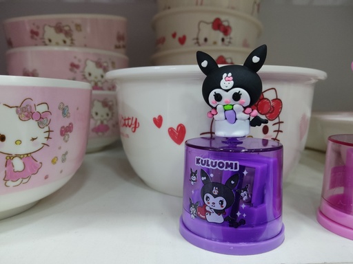 [3912-1] Kuromi Sharpener With Piepe