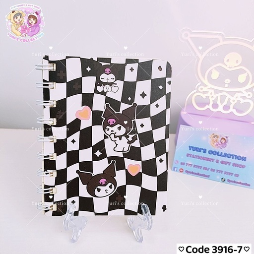 [3916-7] Kuromi NoteBook (Medium)