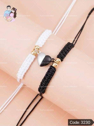 [3230] Magnetic Couple Bracelet 