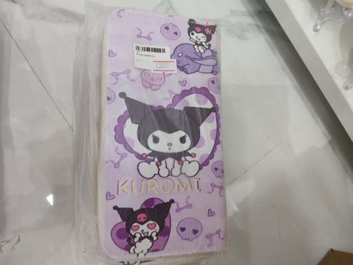 [3517-9] Zip Wallet Large Size \ Kuromi 