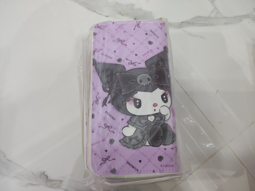 [3517- 10] Zip Wallet Large Size \ Kuromi 