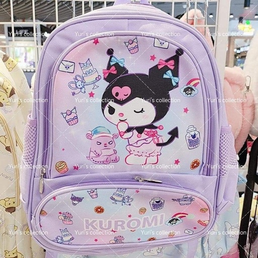 [3925-2] Kuromi Backpack (Medium)