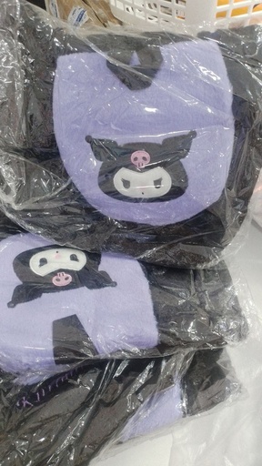 [3871-6] Fluffy BackPack Kuromi