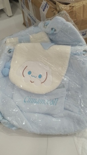 [3871-7] Fluffy BackPack Cinnamon