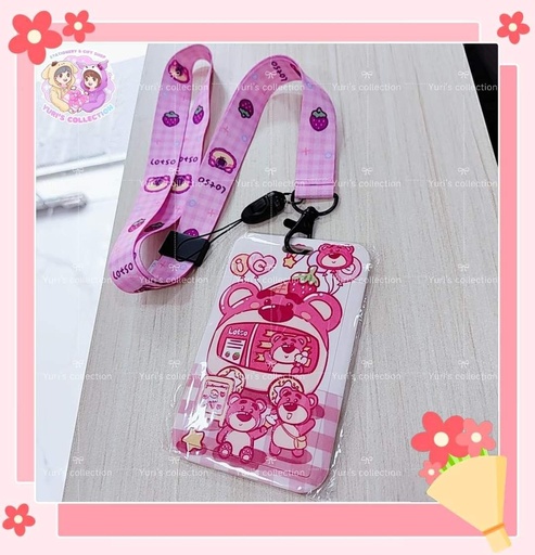 [3927-7] Lotso Card Holder (ကြိုးအရှည်)