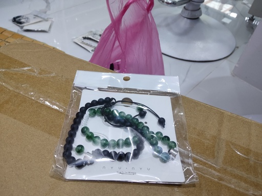 [3236-1] 100 Languages Couple Bracelet