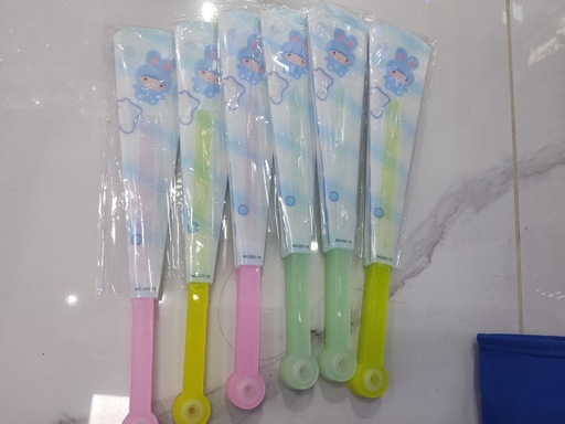 [3929-5] Rubbit Fan (SkyBlue Color)