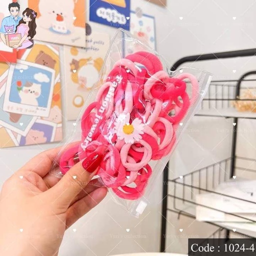 [1024-4] Hair Band Pack (Pink)