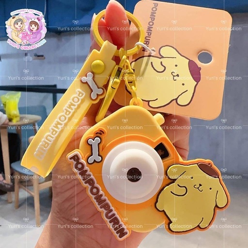 [3361-4] License Projector Keychain \ PomPom