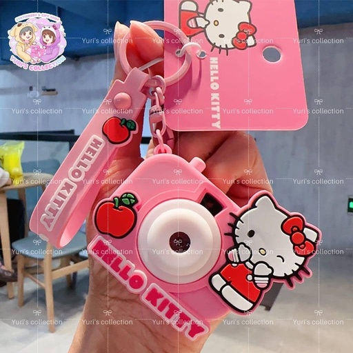 [3361-5] License Projector Keychain \ HelloKitty