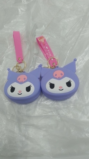 [3936-2] Kuromi Pack Keychain(Purple)