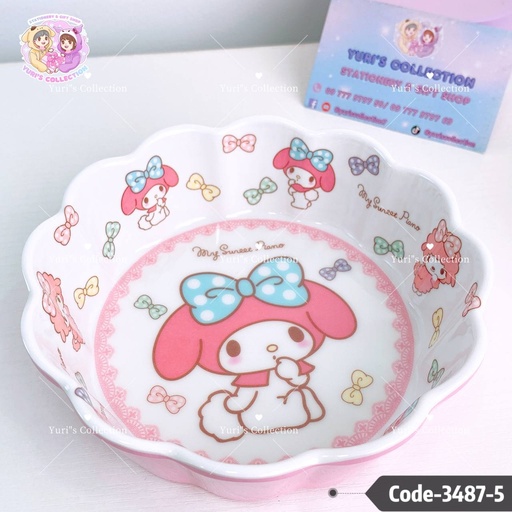 [3487-5] Melamine Bowl \ MyMelody 