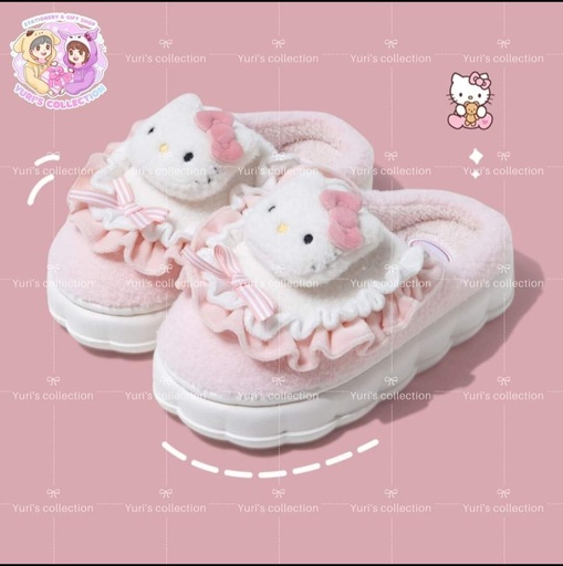 [3937-5] HelloKitty Shoe With Piepe 