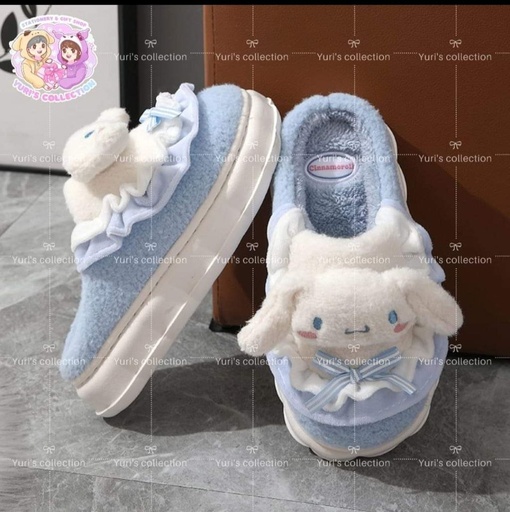 [3937-3] Cinnamon Shoe With Piepe (Blue)