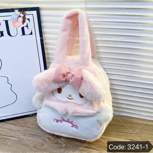 [3241-1] Fluffy Handbag \ MyMelody
