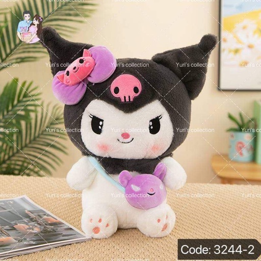 [3244-2] Kuromi Plush (40cm)