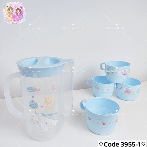 [3955-1] Stackable Mug With 4 Small Cup \ CM
