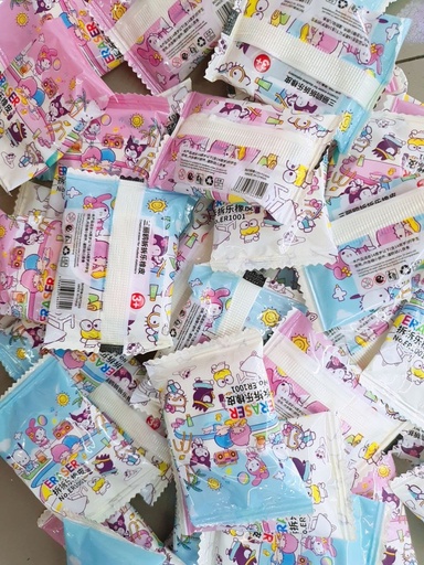 [3960] Blind Eraser  60 Pcs \ Dismantling Eraser 