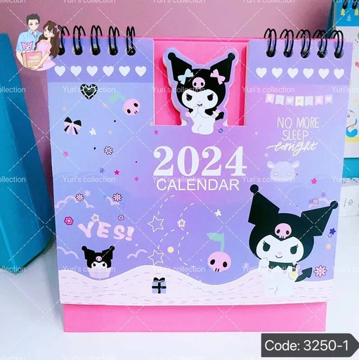 [3250-1] Calendar \ Kuromi