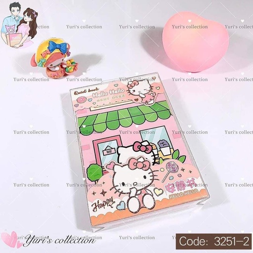 [3251-2] Hello kitty Quiet Book