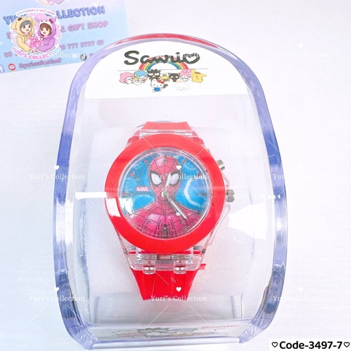 [3497-7] Watch LED Light \ Spider 🕷️🕷️