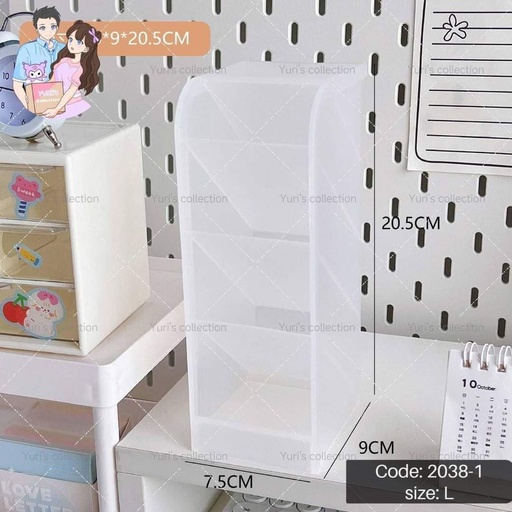 [2038-1] Cute Pen Stand (Transparent)(L)