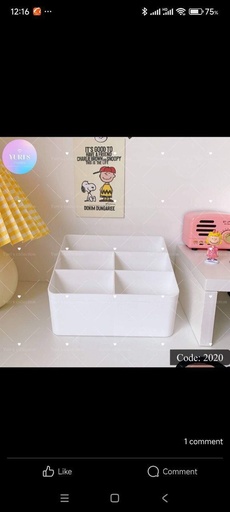 [2020-1] Desk Organizer (White)