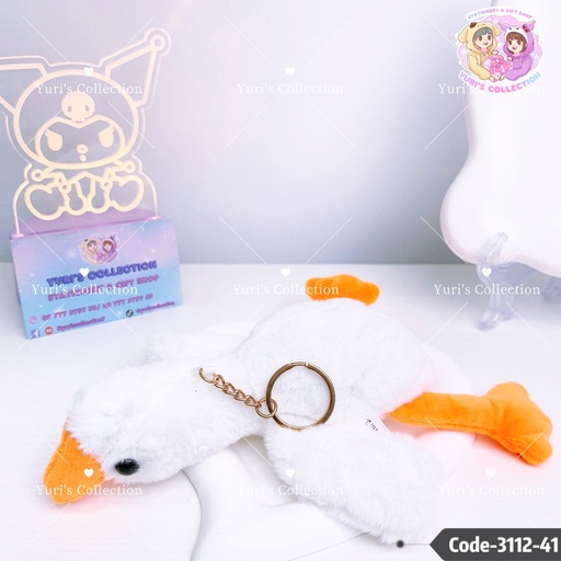 [3112-41] Duck Plush Keychain 