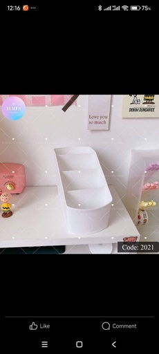 [2021-1] Desk Organizer (White)